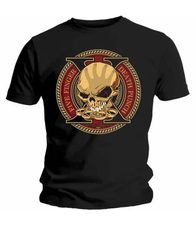 Five Finger Death Punch: Decade of Destruction Camiseta Tee ROCKOFF FFDPTS25MB - 1
