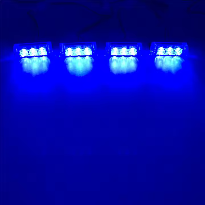 Luz De Advertencia Estroboscópica LED Para Coche 12V Mini Lámpara De Flash Para Señalización Emergente Y Daytime Running Lights - 1