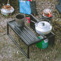 Mesa Plegable Ligera Y Duradera Para Camping Y Viajes BBQ Picnic Equipamiento Portátil Simple Y Antiviento De Aleación De Aluminio - details 2