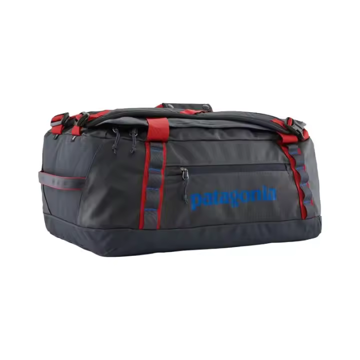 Bolsa Gris Patagonia Hole® Duffel 40L Smolder Blue Amanita Red con Base Acolchada - 1