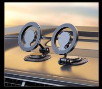 Soporte Movil Coche, Soporte magnético para teléfono de Aleación de zinc con rotación ajustable de 360 Grados-Montaje en comparación, no impermeable, compatible con Automóviles, Diseño de metal plegable Redondo - details 10