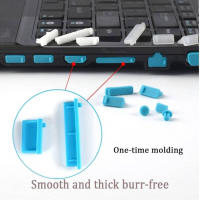 Set De 16 Protecciones De Silicona Para Portátil Universal Anti-Polvo Y Resistente Al Agua Cubierta Elástica Para USB Y Otros Puertos De Computadora - details 3