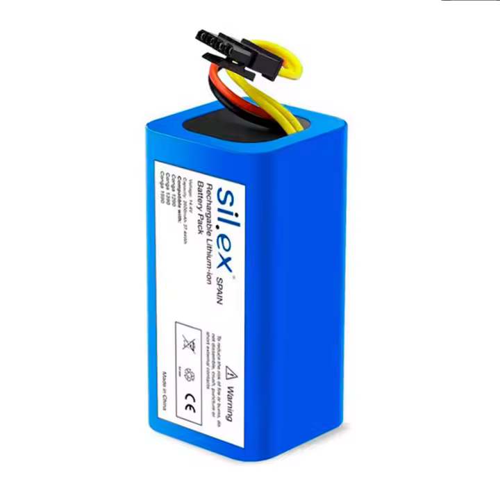 Anakel Home Silex Spain Repuesto Batería Conga Compatible con Conga 1290, Conga 1390 y Conga 1590  14.4V, 2600 mAH, 37.44wh, Color Azul - 1
