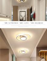Lámpara De Techo LED De 3 Colores Moderna Y Dimmable Para Dormitorio Y Comedor Iluminación Nordic Aisle Para Sala De Estar Y Foyer - details 6