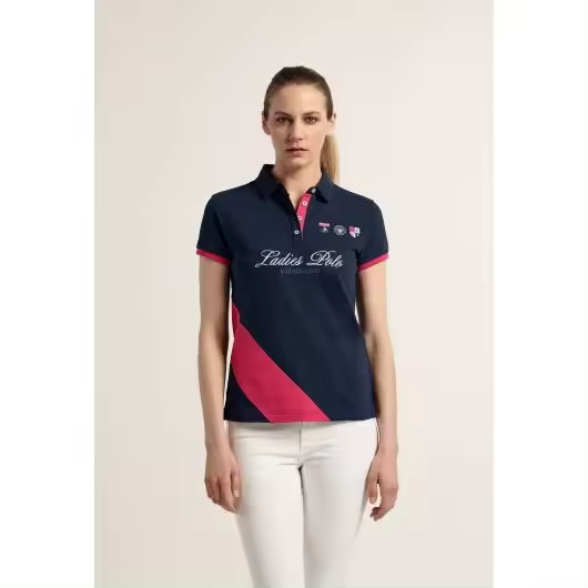 Polo Valecuatro Ladies escudos azul marino - 1