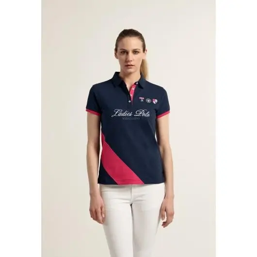 Polo Valecuatro Ladies escudos azul marino - 1