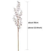 Rama De Bayas Blancas Artificiales Para Arreglos Florales Y Decoración De Navidad 1 Pieza Decoración De Árbol Con Falsas Nieves Para Manualidades Y Casa - details 2