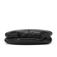 Bolso De Mano Para Mujer Estilo Moderno Con Pliegues Ajustable Correa Color Negro Y Otoño Blanco Adecuado Para Uso Diario - details 5