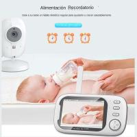 Monitor De Bebé Con Video 3.5'' 2.4G Audio Bidireccional Visión Nocturna Cámara De Seguridad Temperatura Monitorización Camara De Vigilancia Con Temperatura - details 11