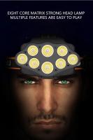 Lámpara Frontal LED Multifuncional Con Batería Integrada Y Pantalla De Potencia 8 LEDs 500 Lumens Para Deporte Y Exploración - details 7