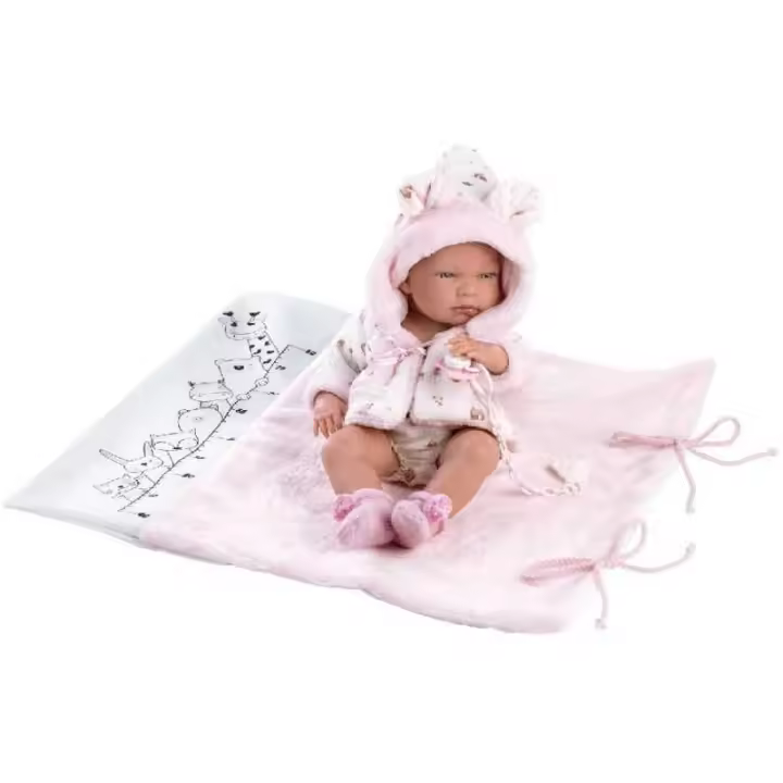 Muñeca Bebé Nica RN Baño Newborn - cuerpo de Vinyl Llorens - 1