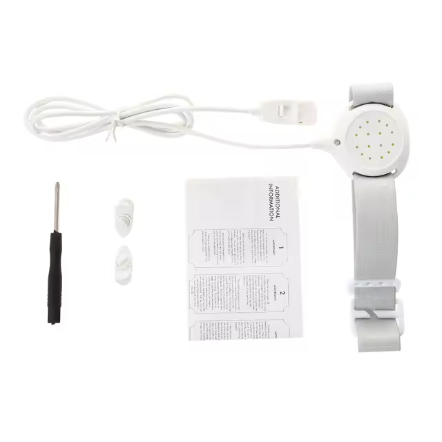 Alarma De Incontinencia Para Niños Y Adultos Recargable Por USB With Sonidos Y Vibraciones Sensor De Desperto Para La Cama Para Niños Y Adultos - 1