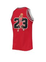 Camiseta De Baloncesto Sin Mangas Para Hombres Clásica Con Bordado De Rayas Estilo Chicago#23 Transpirable Y Moderna Para Entrenamiento Y Competencia - details 8