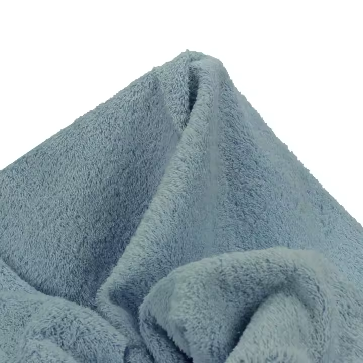 Almacenes Casa Angel TELA DE TOALLA RIZO DE FELPA CELESTE POR METROS, ANCHO 280cm - 1