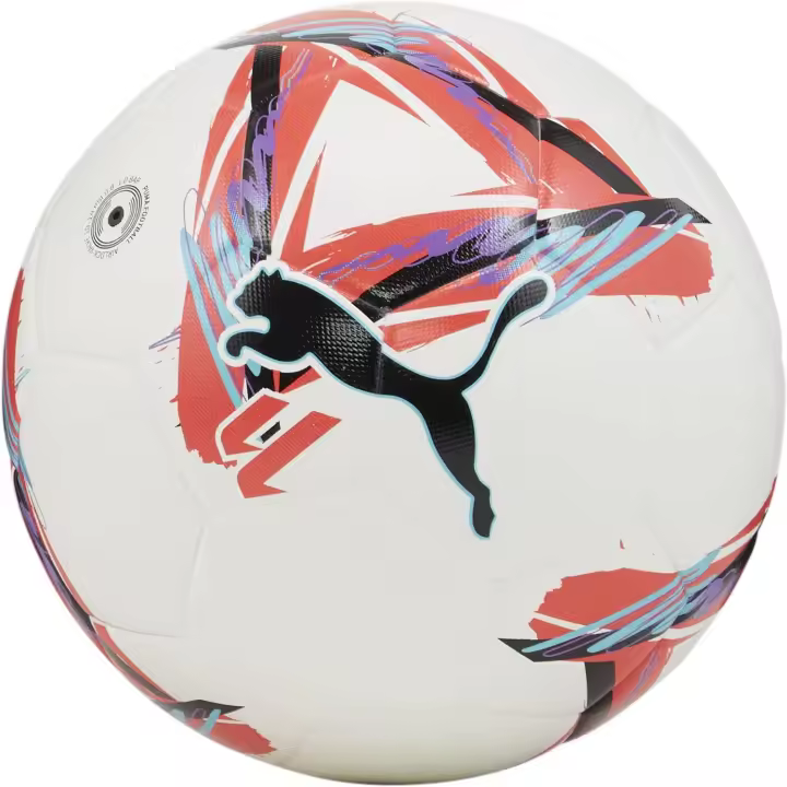 PUMA Orbita, Balones Hombre/Unisex, PUMA Blanco-Multicolor, 5 - 1