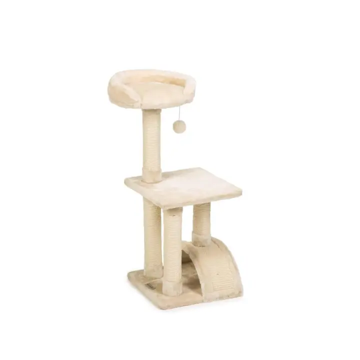 Rascador Mueble Tanica Crema 35x35x82cm - 1