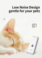 Afeitadora Eléctrica Para Mascotas Profesional Recortador De Pelos Impermeable Para Gatos Y Perros Recargable Mute - details 4