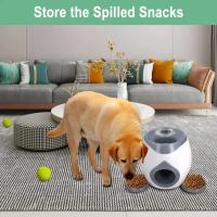 Lanzador Automático De Bolas De Tenis Con Alimentador Para Perros Juguete Interactivo Divertido Juego De Premio Para Entrenamiento De Perros Y Gatos - details 1