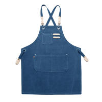 Delantal De Lona Para Niños Delantal De Cocina Y Pintura Delantal Infantil Para Bebés Smock De Cocina Y Comedor - details 4