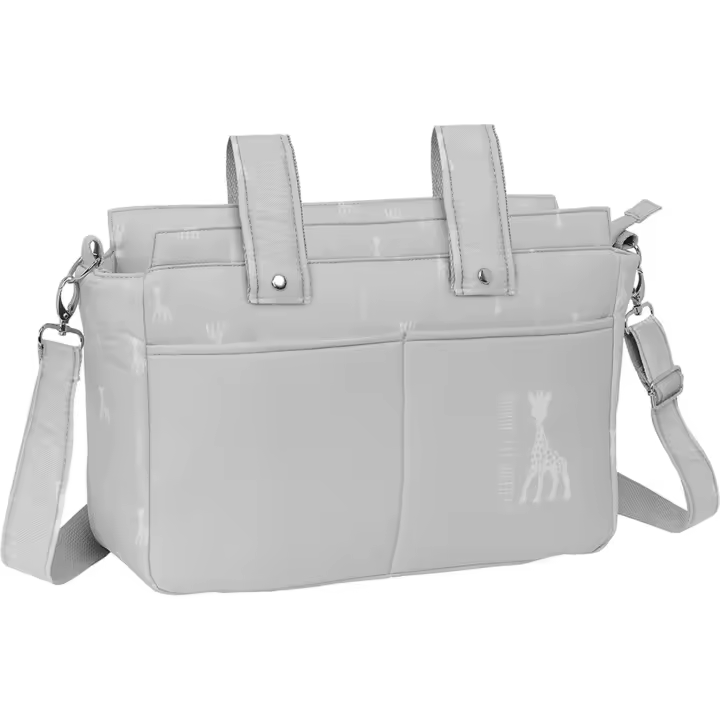 SAFTA  BOLSO ADAPTABLES CARRITO DE BEBE SOPHIE LA GIRAFE MUM - Producto con Licencia Oficial - Material Duradero y Resistente - 1