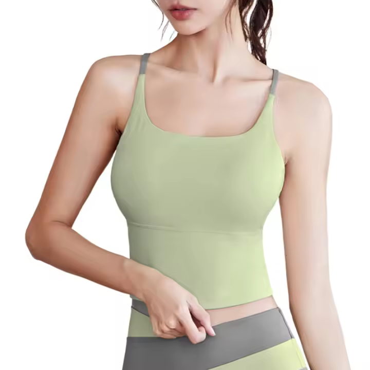 FREES COPES Sujetador deportivo sexy y transpirable para mujer, soporte para gimnasio Fiess - 1