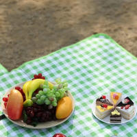 Manta De Picnic Portátil Para Exteriores Resistente Al Agua Y Al Desgaste Manta De Playa Gruesa Para Camping Y Viajes - details 3