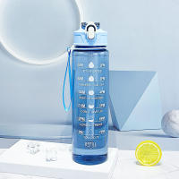 Botella De Agua Para Deportes Con Tapa De Desbloqueo Y Absorbedor De Tiempo Antirotura Y Fácil De Transportar Ideal Para Aventuras Al Aire Libre - details 22
