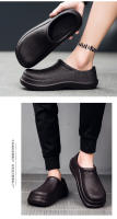 Zapatos De Cocina Para Hombres Resistentes Al Aceite Impermeables Antideslizantes De Talla Grande Para Exterior Y Jardín Cuatro Estaciones Antipalos EVA - details 8