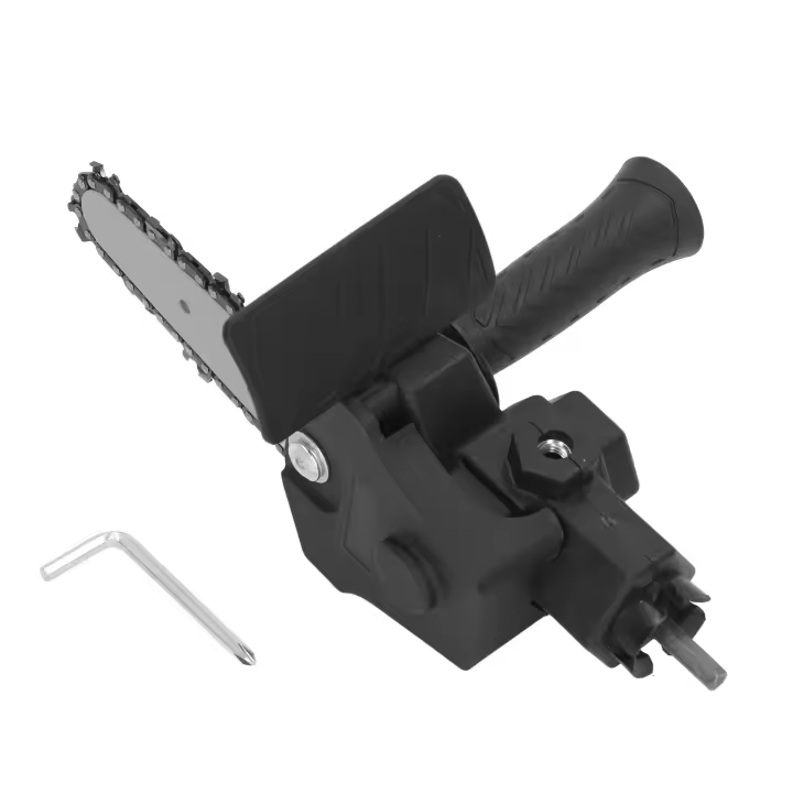 Adaptador De Conversión De Sierra Para Taladro Anti Deslizamiento Portátil Y Ligero Ayuda Auxiliar De Montaje Fácil Para Trabajos De Madera - 1