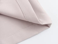 Conjunto De Vestido Y Pantalones Anchos Para Mujer TRAFZA Estilo Retro Sin Espalda Halter Collar Delgado Botones + Cintura Alta Pleated Con Bolsillos - details 16