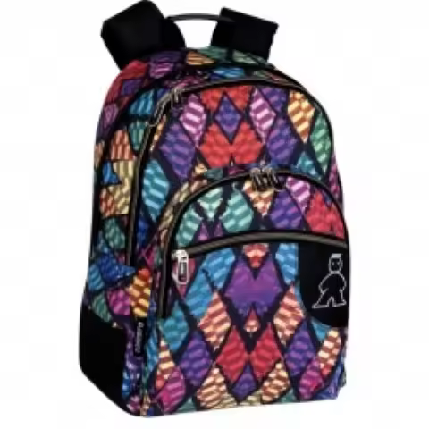Mochila Bolsos Hf Multibolsillo Campro 43x32x14cm - 1
