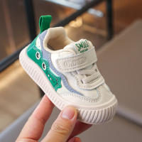 Zapatos De Caminar Para Niños Y Niñas 0-6 Años Rosa Suave Ligero Cuatro Estaciones Verdes Suela De Goma Antideslizante Talla True Mesh Algodón - details 2