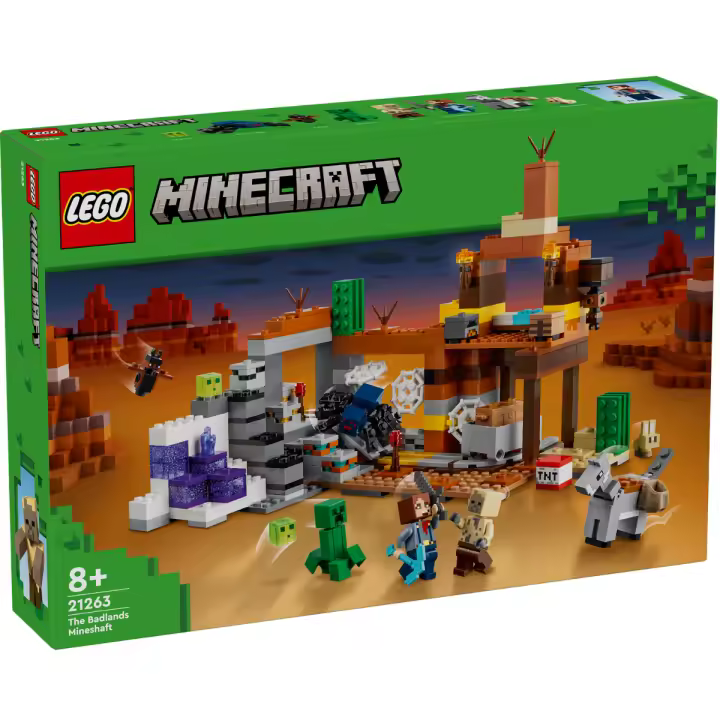 LEGO MINECRAFT - EL POZO DE MINA DE LOS PÁRAMOS, 21263, TIENDA CON LICENCIA OFICIAL - 1