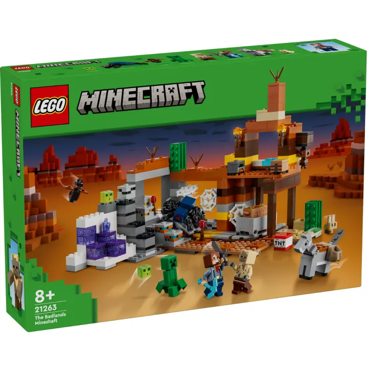 LEGO MINECRAFT - EL POZO DE MINA DE LOS PÁRAMOS, 21263, TIENDA CON LICENCIA OFICIAL - 1