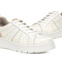 Sneakers mujer FLUCHOS F1665 BLANCO CASUAL SPORT BLANCO ORO COM.2 35065 25V - details 3