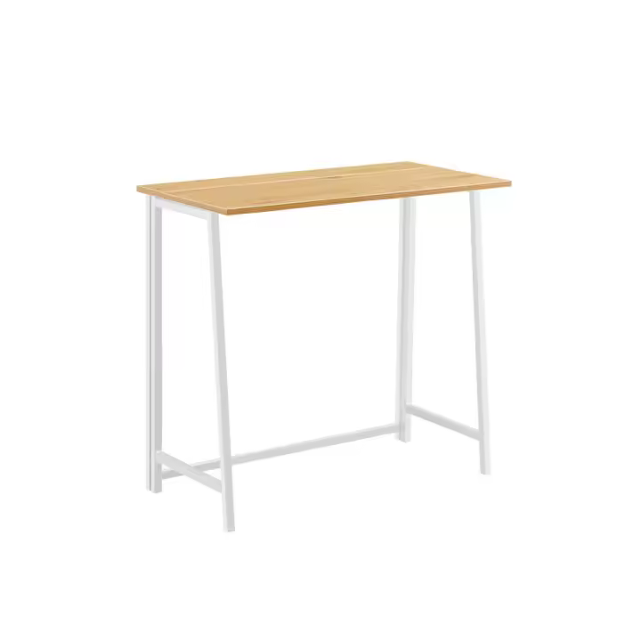 Escritorio plegable Zungla - Blanco - 1