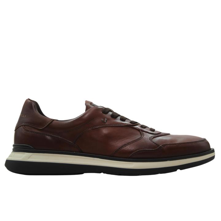 Martinelli 1606-2791la casual leather shoes, laces, rubber sole, for men