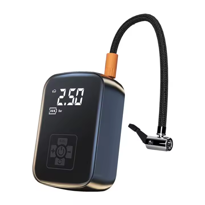 Wired/inalámbrico Coche ligero compresor de Aire Eléctrico Bomba de aire para la motorteta neumáticos Barco Coche neumático Bola 150psi PD9CC - 1