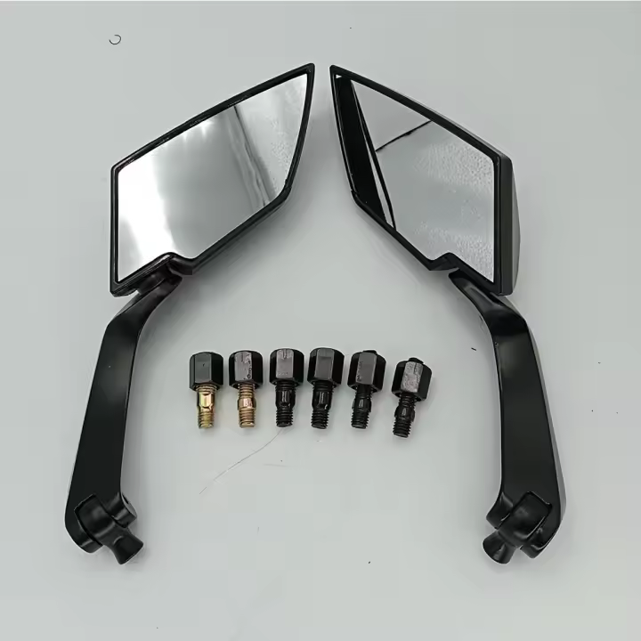 Par De Espejos Retrovisores Para Motocicleta 2Pcs Compatible Con Honda Shadow Ace Spirit Magna VT750 Material De Aluminio Accesorios Para Scooter Eléctrico - 1