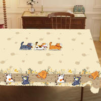 Mantel De Poliéster Con Diseño De Gatitos Y Patas Perfecto Para Cocinas Comedor Patios Estilos Modernos Impermeable - details 5
