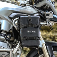 Bolsa De Moto Impermeable 5L Universal Para Marco Lateral De Motocicleta Con Herramientas De Viaje Para CrashBar - details 8