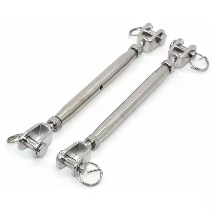 Paquete de 2 tensores de mandíbula de Maple inoxidable M10 304 con cierre magnético, Tensor de cable de Maple inoxidable, tensor - 1