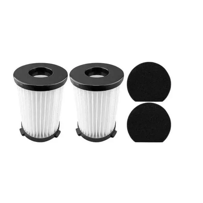 2 filtros y 2 esponjas compatibles con aspirador Cecotec Conga Thunderbrush 520 550 561 - 1