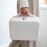 Flamingueo Maletin Maquillaje Con Espejo 3 Modos Luz Intensidad Regulable Recargable con USB Compartimentos Organizados Solapas interiores con Gomas - details 6