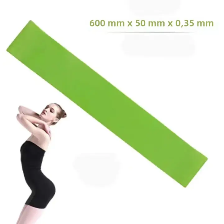 Banda De Resistencia Elástica Para Yoga Y Gimnasio Ayuda En Ejercicios De Crossfit Equipo De Entrenamiento De Fitness Para Hombros Piernas Y Glúteos - 1