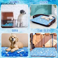 Almohadilla De Enfriamiento Para Perros Grandes KEMORELA Alfombrilla De Seda Hielo Auto-Enfriamiento Lavable Para Verano Cómoda Para Perros Y Gatos - details 5