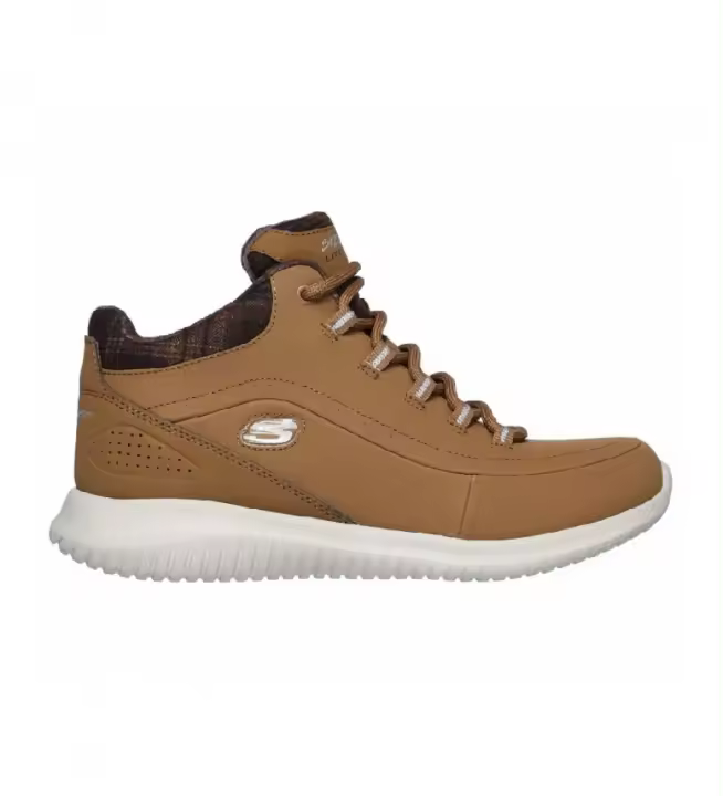 Skechers | Mujer | Botines de piel Ultra Flex Just Chill marrón - 1