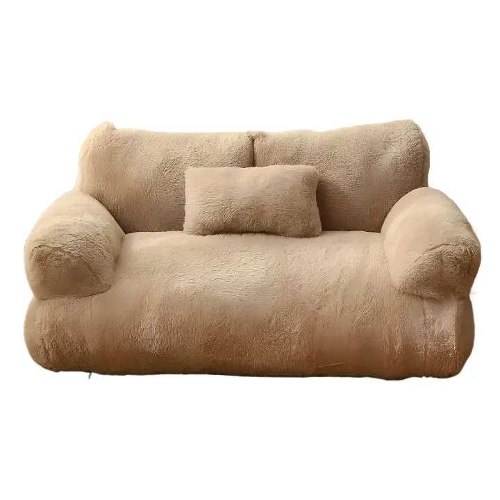 Cama Doble para Perros y Gatos | Apoyo Ergonómico, Borde Elevado Anti-Caída, Forro Desmontable y Lavable, Adaptable a Todos Los Tamaños - 1