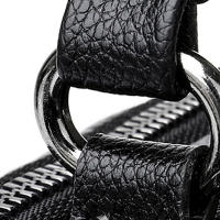Bolso De Hombro Para Mujer Lujo Con Doble Cremallera Cuero PU Suave Bolso Cruzado Con Teléfono Monedero Clutch De Moda Estilo Mariposa - details 26