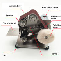 Mini Mecánica Multifuncional Trituradora Eléctrica Portátil Para Bricolaje Pulido Y Afilado De Borde Tamaño 15mm/25mm Herramienta De Polvo - details 7